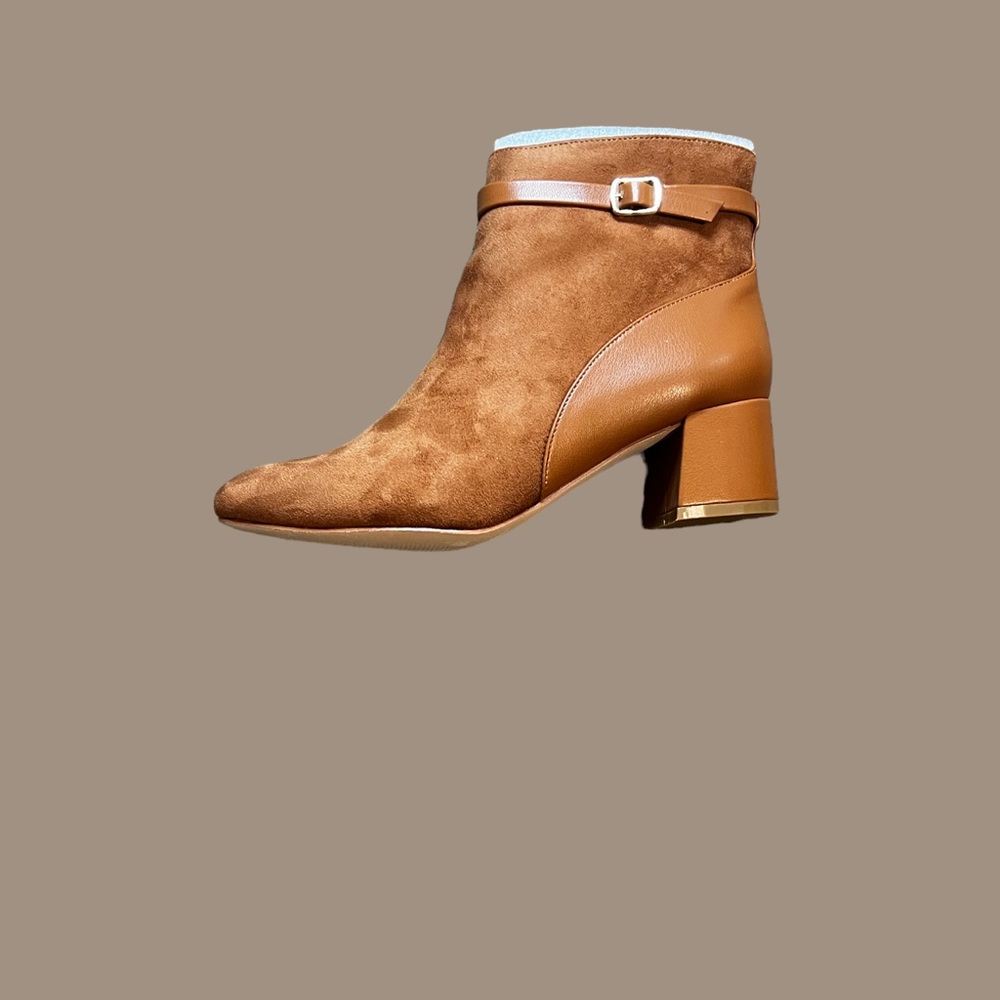 Women’s Camel Colored Booties.
